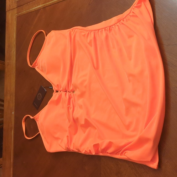 NWOT Relleciga colored NO underwire tankini top Size XL - Picture 2 of 8